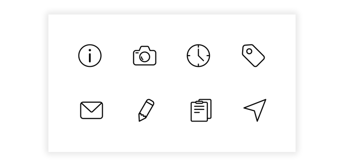 D:天猫新版教材PPT教程全民学PPT
PPT设计一组简约UI图标风格图片